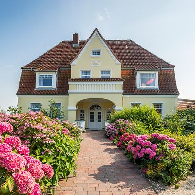 Das Hauptgebäude vom Ferienhaus Lamp